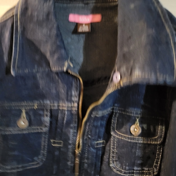 Girls jean jacket size medium lola - Picture 2 of 4